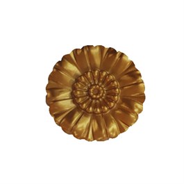 Altın Küçük Papatya Motif 9 cm