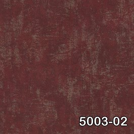 Decowall Retro 5003-02 Simli Bordo Düz Duvar Kağıdı