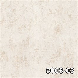 Decowall Retro 5003-03 Simli Beyaz Düz Duvar Kağıdı