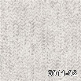 Decowall Retro 5011-02 Simli Gri Düz Duvar Kağıdı