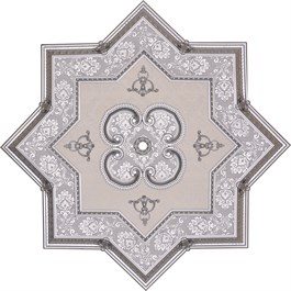 Gümüş Yıldız Saray Tavan 150 cm