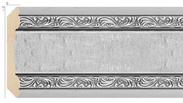 Gümüş Ahşapiyer Saray Kartonpiyer 14*290 cm