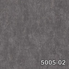 Decowall Retro 5005-02 Simli Gri Düz Duvar Kağıdı
